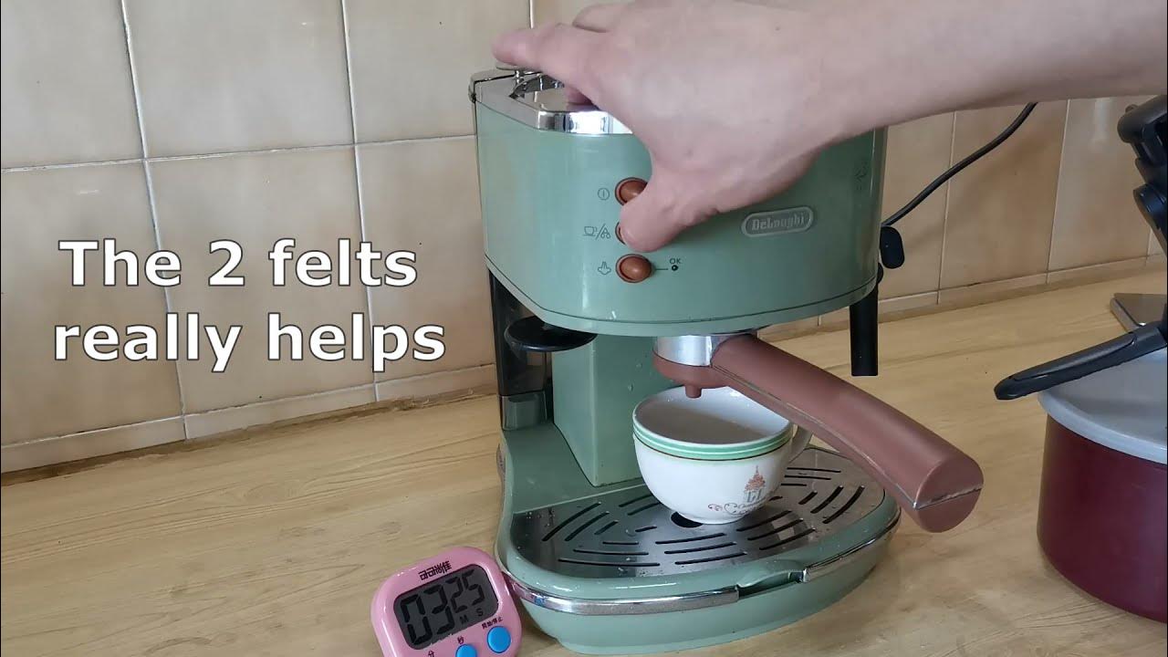 Delonghi ECOV 311 Icona noise and vibration fix YouTube
