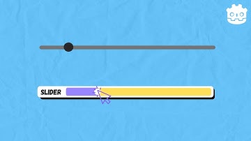 how to make  a custom slider in godot4.ui godot 4.