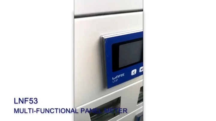 LNF53 Multi-functional Panel Meter use guide ELECNOVA/SFERE ELECTRIC