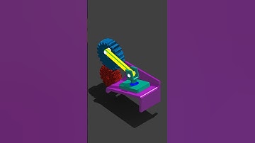 Mechanical mechanism 15 #shorts #mechanism #mechanical #engineering #solidworks #animation #cad