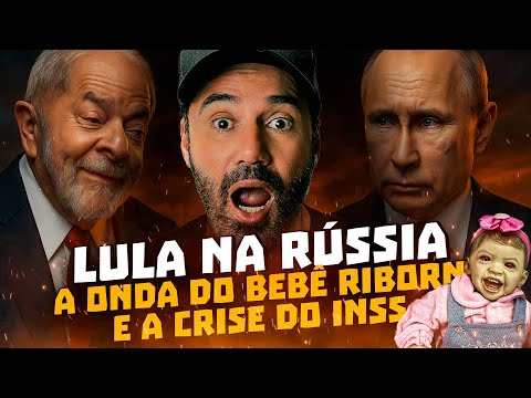 LULA NA RÚSSIA | A ONDA DOS BEBÊS RIBORN | CRISE DO INSS - STAND UP DIOGO PORTUGAL