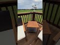 All weather outdoor rocking chair bistro set gets an A+! #patiofurniture #outdoorfurniture