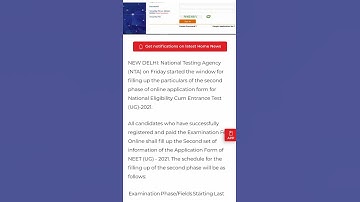 neet 2021 phase 2 registration details||neet 2021 latest news today||neet exam 2021||neet 2021 exam