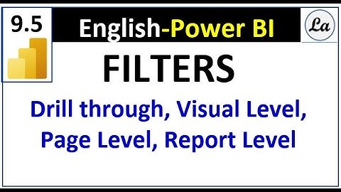Power BI Filters | Visual Level | Page Level | Report Level