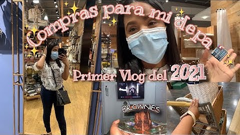 PRIMER VLOG DEL 2021 | Compras para mi departamento