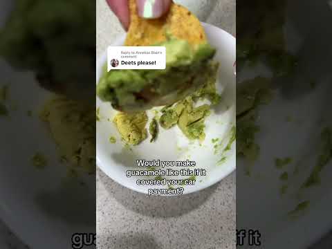 guacamole is so good 🥑
