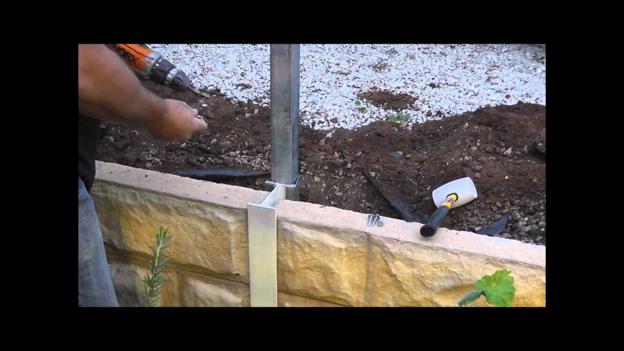 Demonstration video for installing the PostPocket fence post bracket. YouTube
