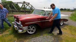 1956 Chevy 210 2-Door Hardtop Restomod Review, Big Block Chevy, 5-Speed, & Disc Brakes