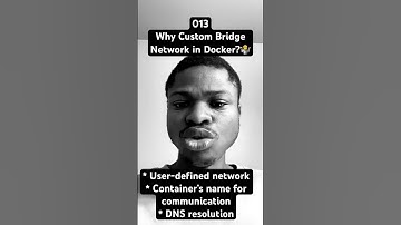 013 - Why Custom Bridge Network in Docker🤷‍♀️? #docker #networking #DNS