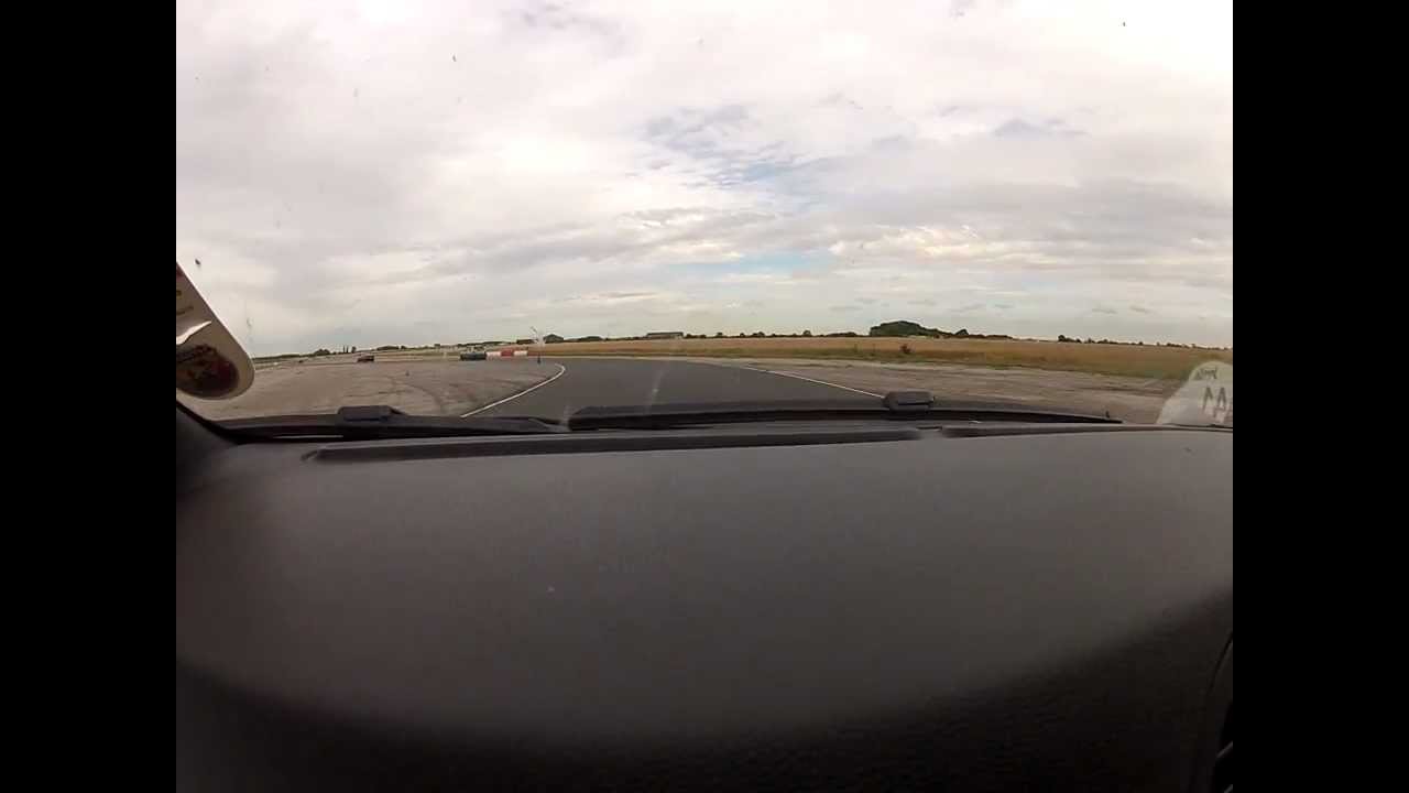 Abarth 500 Blyton Park 18th August 2012 18/08/12 Javelin track day
