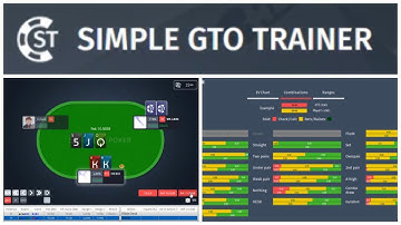 GTO Training with Simple GTO Trainer & Piosolver