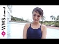 近藤真琴(dela)が可愛すぎるスクール水着で大磯ロングビーチに登場！＜第２回サンスポGoGoクイーンオーディション撮影会＞