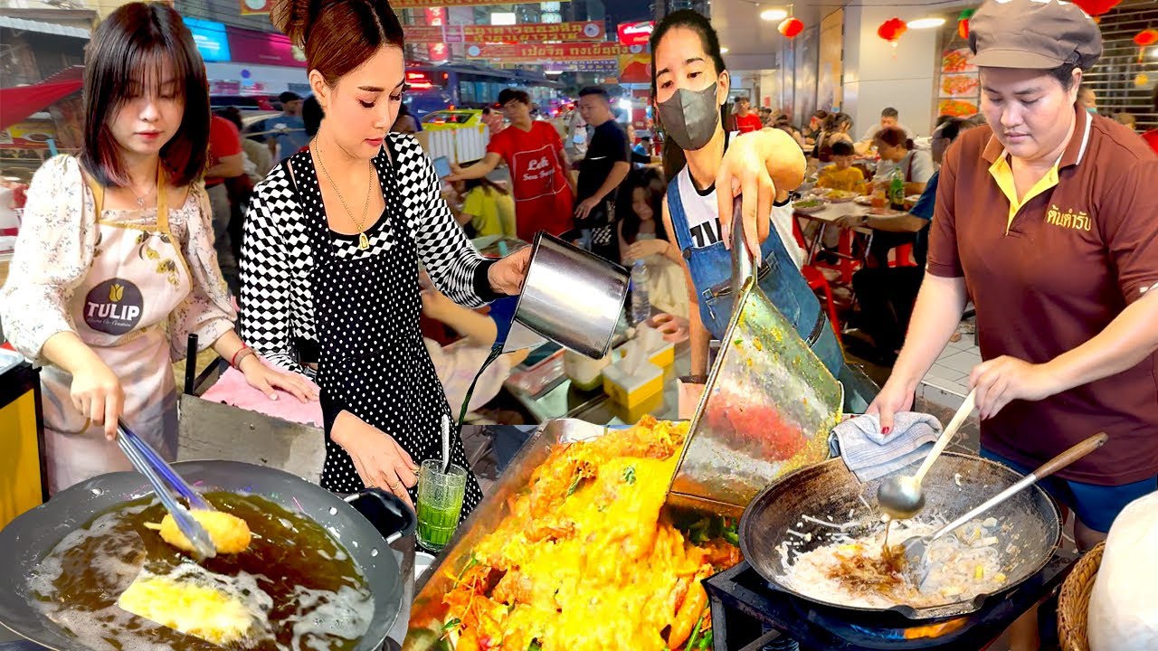 TOP THAI STREET FOOD YOU MUST EAT 2024  BEST 15 BANGKOK MICHELIN STREET FOOD 2024