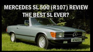 Why was the Mercedes SL 500 (R107) so good?