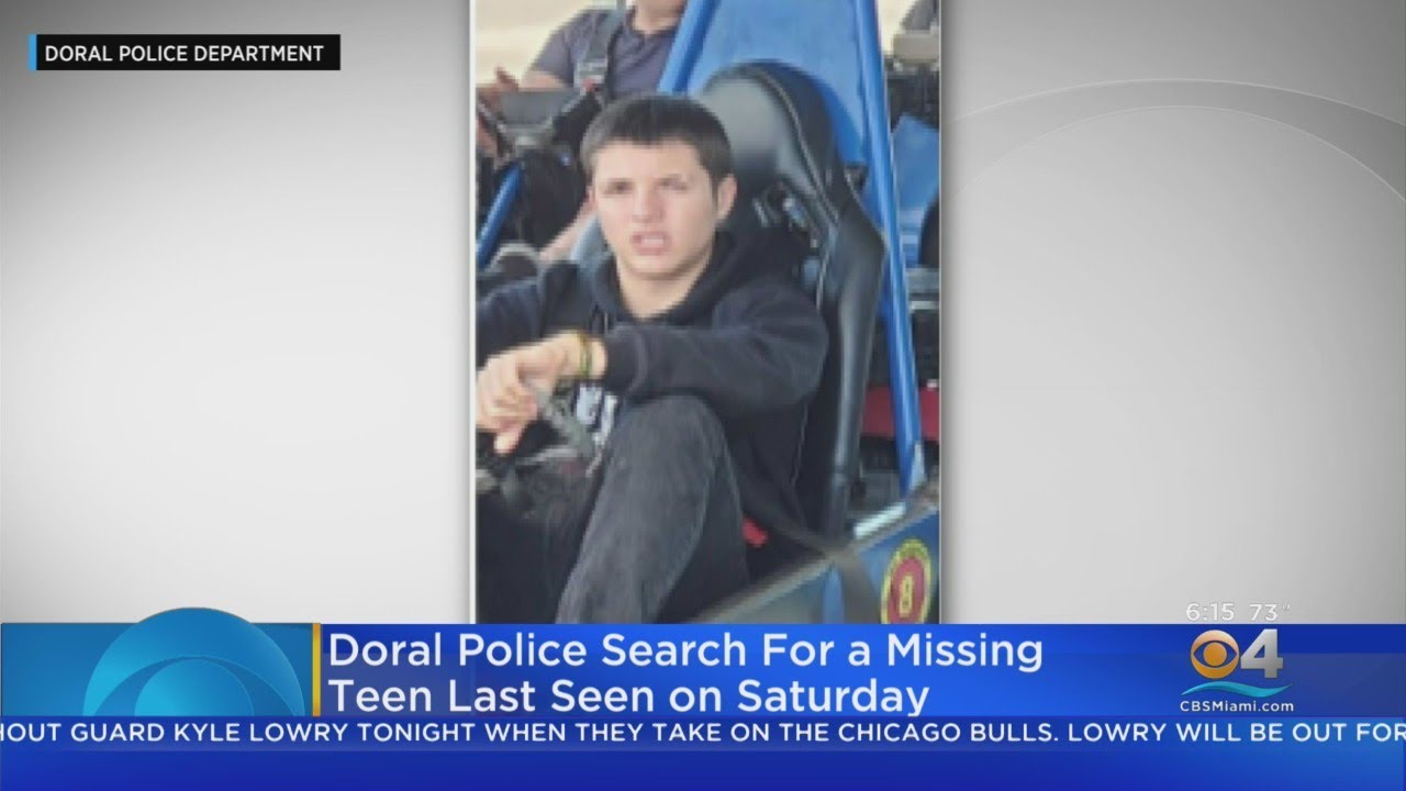 Doral Police Ask For Help In Finding Missing Teen - YouTube
