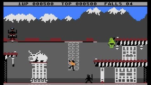 Atari XL/XE - Bruce Lee (game)