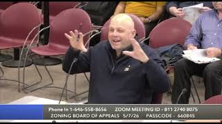 Zoning Board of Appeals 5.07.2026