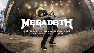 Megadeth - Live at Resurrection Festival 2018