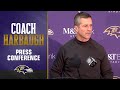 John Harbaugh: Lamar Jackson Played Out of His Mind | Baltimore Ravens