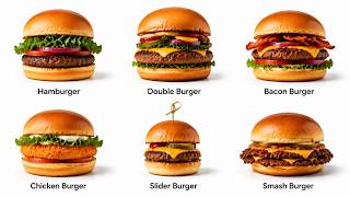 The World's Most Popular Burgers Explained 🍔(5 Minute)