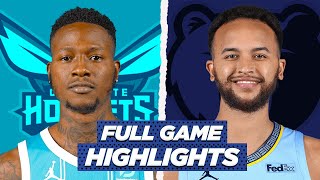 Hornets Vs Grizzlies Highlights - Game Recap