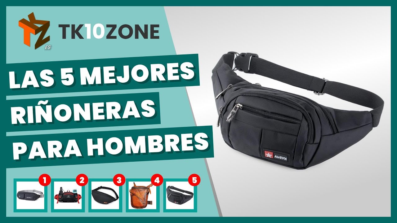 mejores riñoneras para hombres - YouTube