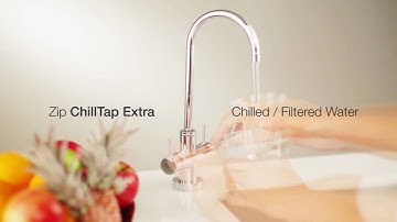 Chilled PLUS Filtered Drinking Water with Zip ChillTap Extra