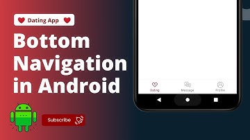 Bottom navigation in kotlin using navigation component android. Dating app in android studio