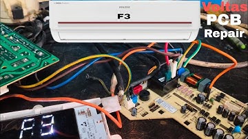 Voltas ac f3 error PCB repair VOLTAS outdoor pcb F3 error PCB Repairing Araria PCB repair technician