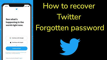 How to reset your Twitter password?