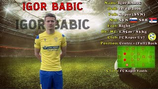 Igor Babic 2023 Official