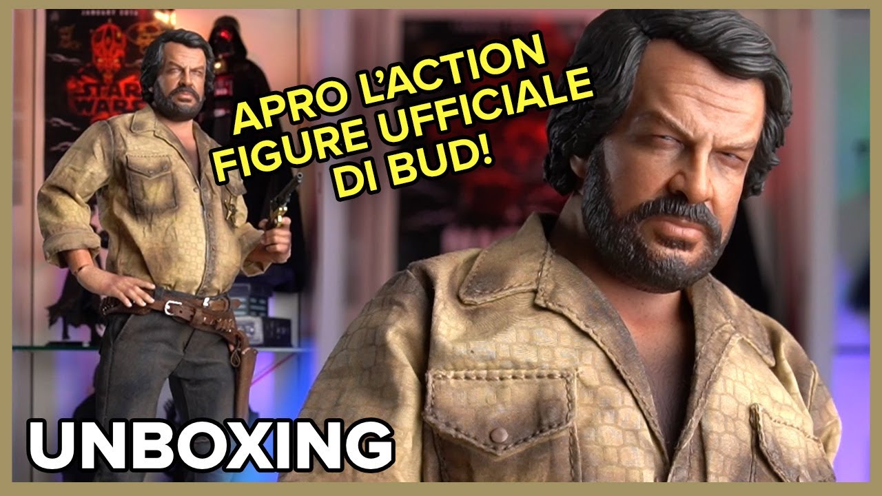 BUD SPENCER ACTION FIGURE UNBOXING recensione review infinite statue 