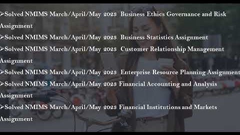 Solved March,April,May 2023 NMIMS Business Communication & Etiquette Assignment