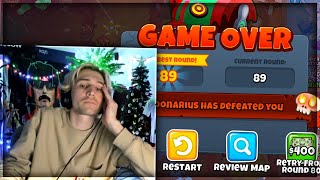 xQc despairs while playing Bloons TD6 Bloonarius (with chat)