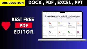 100% FREE PDF Editor & Converter 2025 | Edit PDF Files Online with iLovePDF