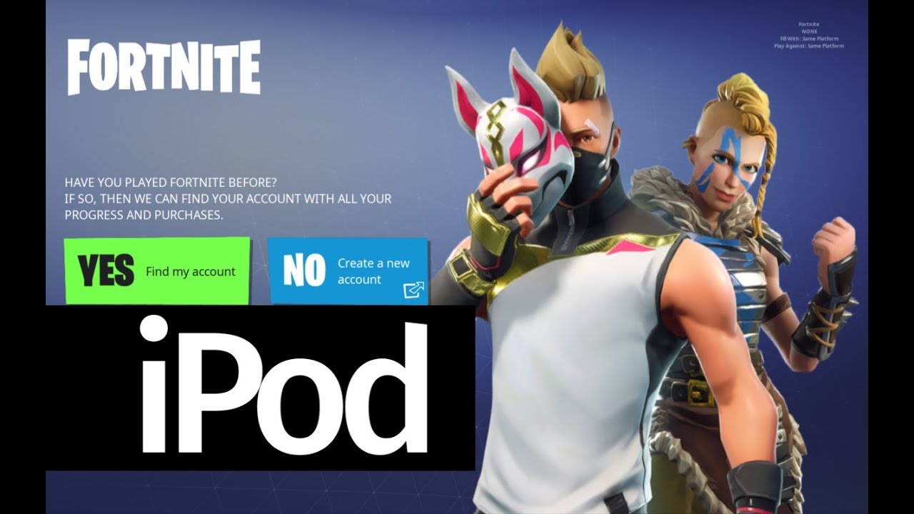 How To Download Fortnite Battle Royale App Free Ipod Touch Not Compatible - 