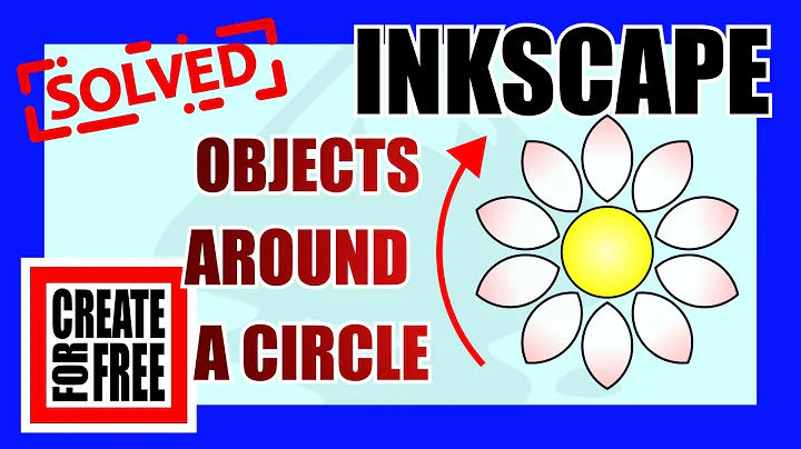 Inkscape Objects Around A Circle