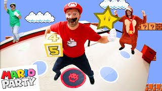 Game Of LIFE SIZED MARIO PARTY!