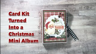 Christmas Mini Album made from a Cardkit | Simple Stories | Simple Vintage Dear Santa