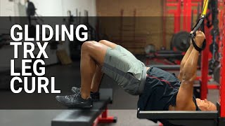 TRX Gliding Leg Curl