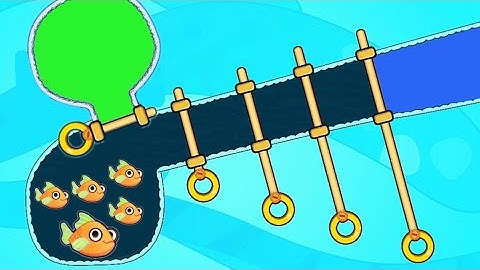 Pull the Pin Logic: INSANE Fish Rescue Levels! (Save The Fish Game) | Save the fish pull the pin