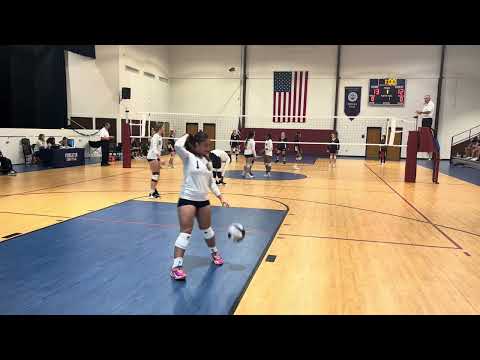 Winthrop vs Foundation Christian Academy- Varsity High School Volleyball game part 1