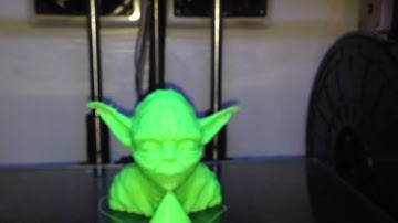 Flashforge Dreamer - Yoda Part 3