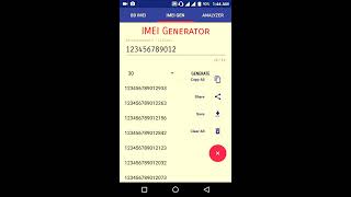 IMEI Generator App Preview screenshot 2