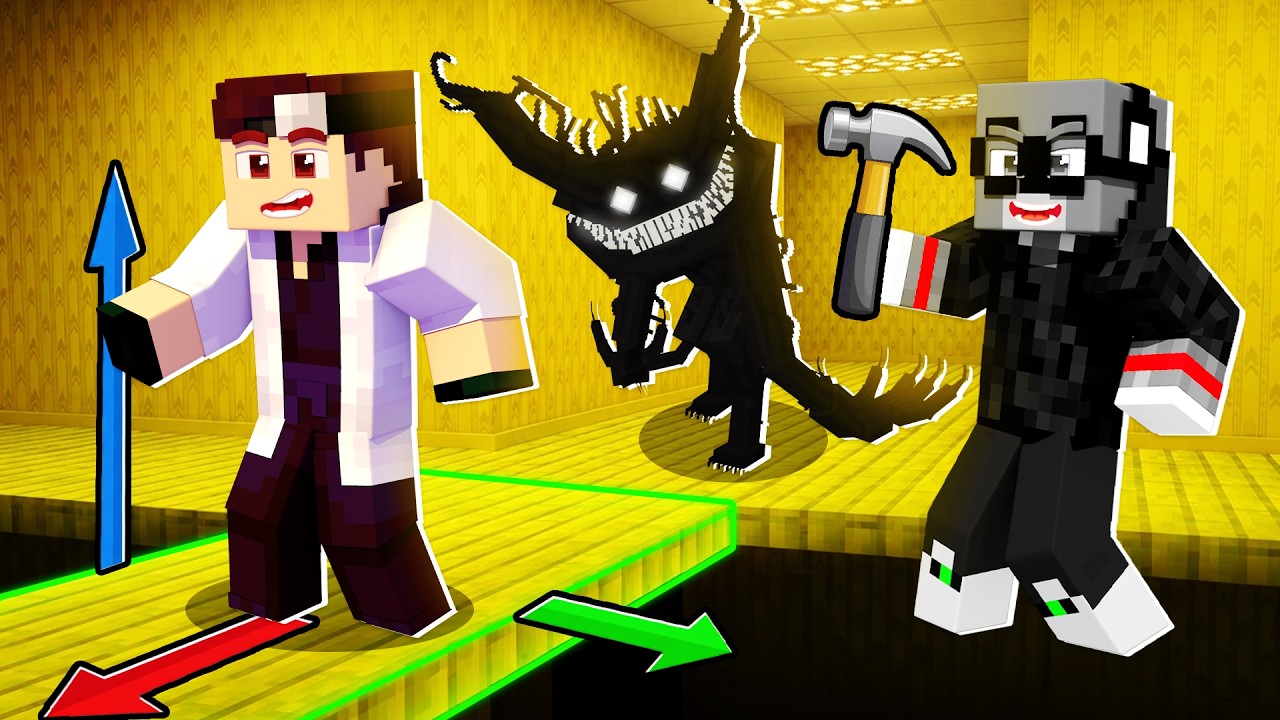 ΕΦΤΙΑΞΑ ΤΑ ΔΙΚΑ ΜΟΥ BACKROOMS ΣΤΟ MINECRAFT