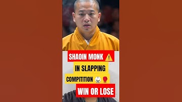 Shaolin Kungfu monk entered into slapping compitition,Who will win ?