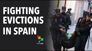 Fighting Evictions in Spain - YouTube