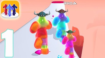 Blob Runner 3D New Update Gameplay (iOS,Android) Walkthough Part 1  Level 19 - 31