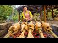 Roasting Giant Whole Chickens with Garlic Chili | Sold Out in Minutes at the Market