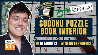 Create A Sudoku Puzzle Book FAST using only FREE software for Amazon KDP #amazonkdp #lowcontentbooks